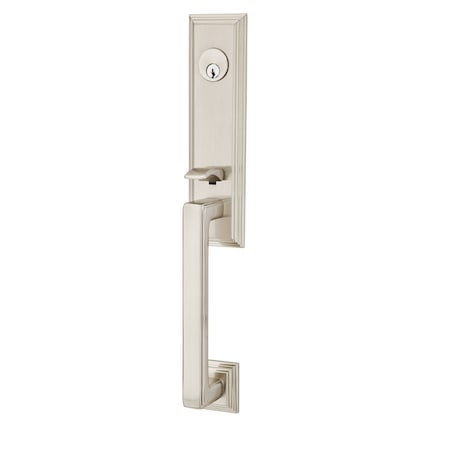 Emtek Satin Nickel Handleset, 4201ATNUS15LH 4201ATNUS15LH